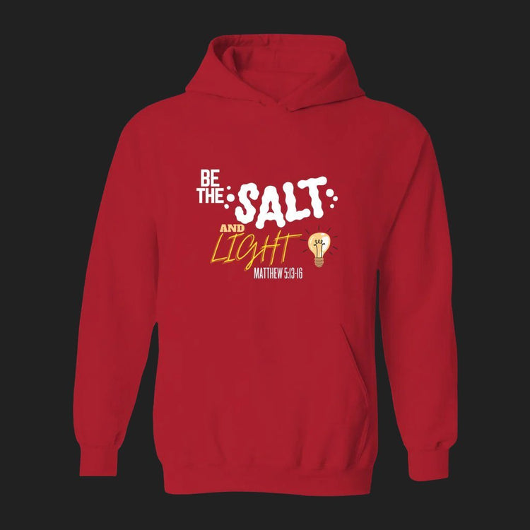 Be the salt and light hoodie red